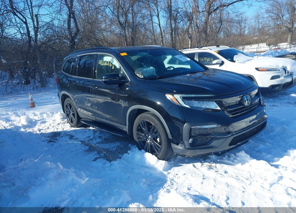 2020 HONDA PILOT AWD BLACK EDITION VIN: 5FNYF6H7XLB003001