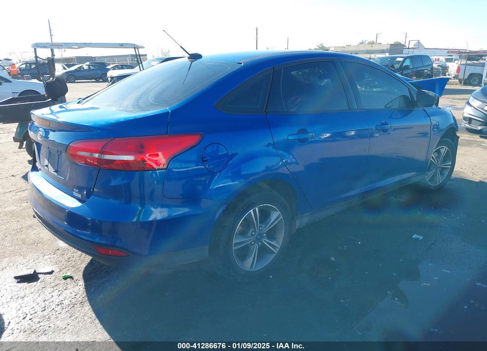 2018 FORD FOCUS VIN: 1FADP3FE0JL313542