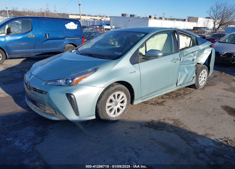 2021 TOYOTA PRIUS LE VIN: JTDKAMFU6M3135740