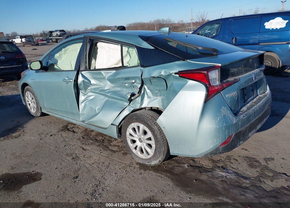 2021 TOYOTA PRIUS LE VIN: JTDKAMFU6M3135740