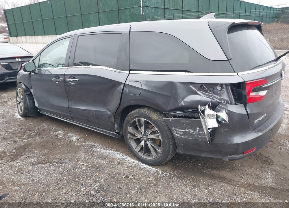 2022 HONDA ODYSSEY TOURING VIN: 5FNRL6H83NB023597