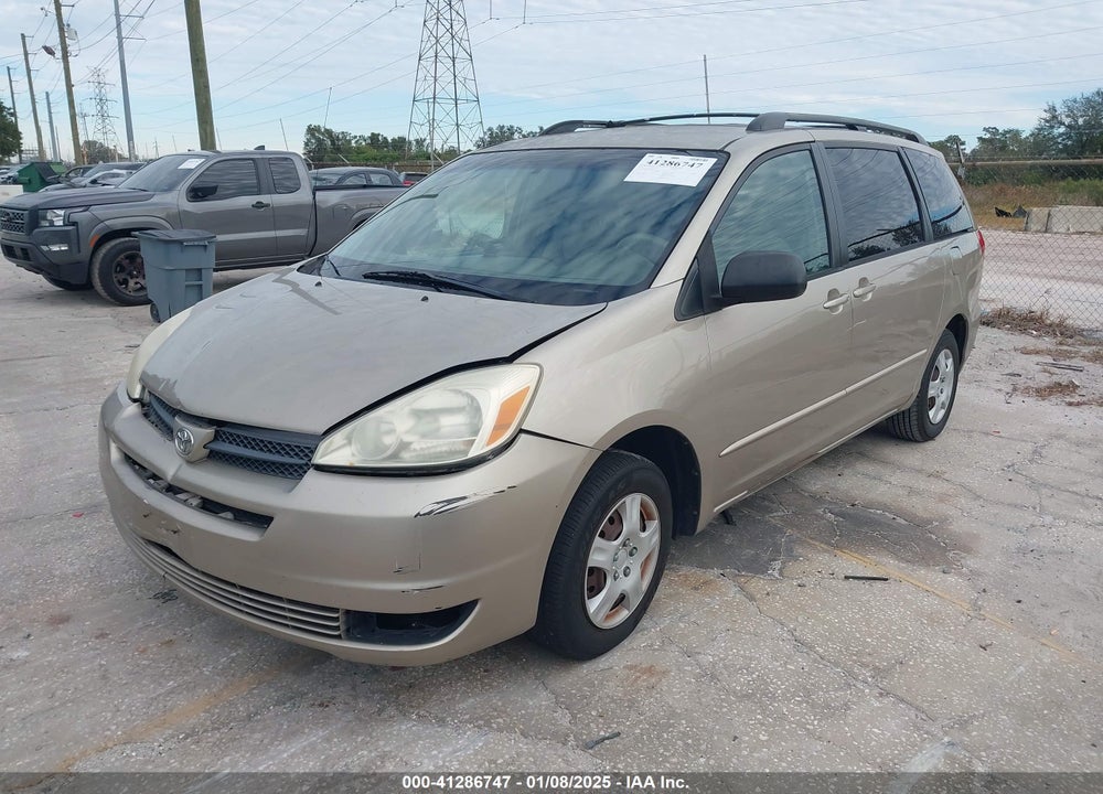 2004 TOYOTA SIENNA LE VIN: 5TDZA23C74S027267