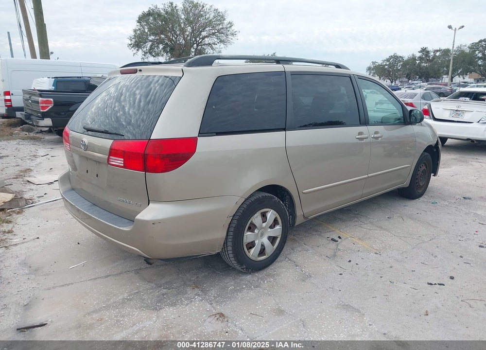 2004 TOYOTA SIENNA LE VIN: 5TDZA23C74S027267