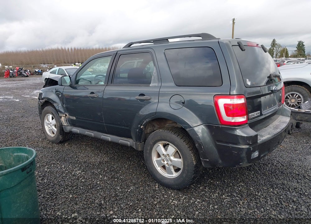 2008 FORD ESCAPE XLT VIN: 1FMCU03118KA54909