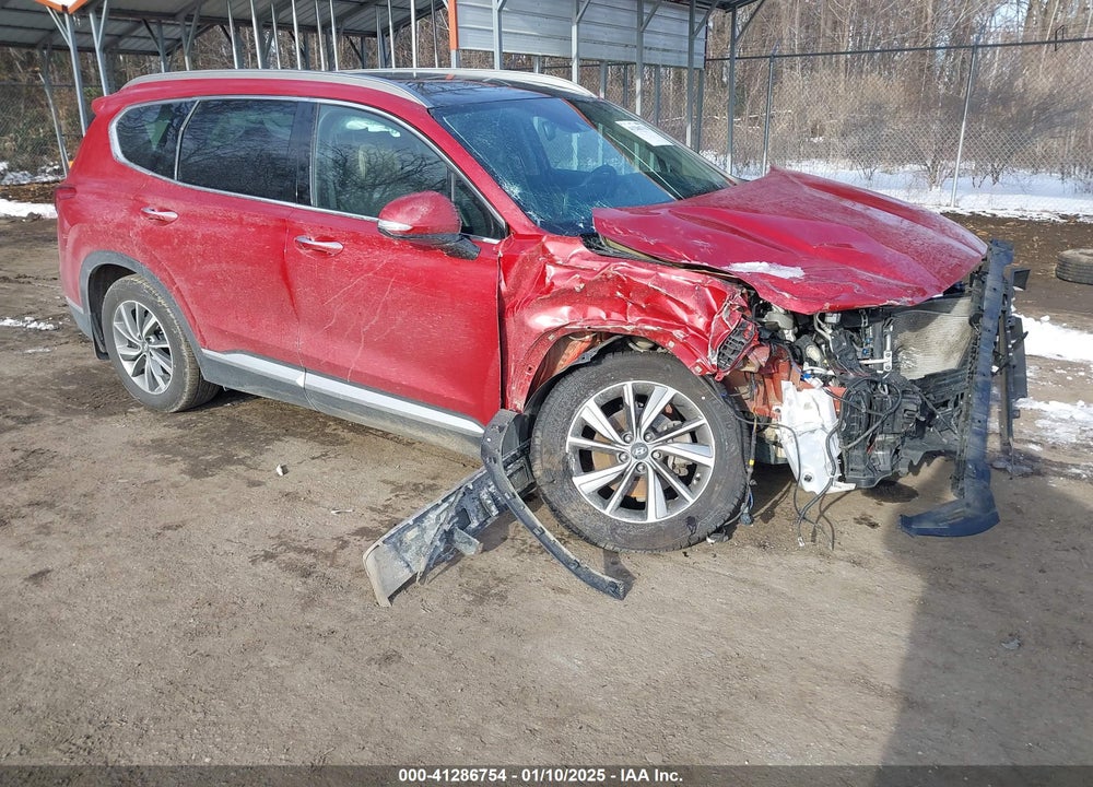 2019 HYUNDAI SANTA FE ULTIMATE VIN: 5NMS5CAD2KH003577