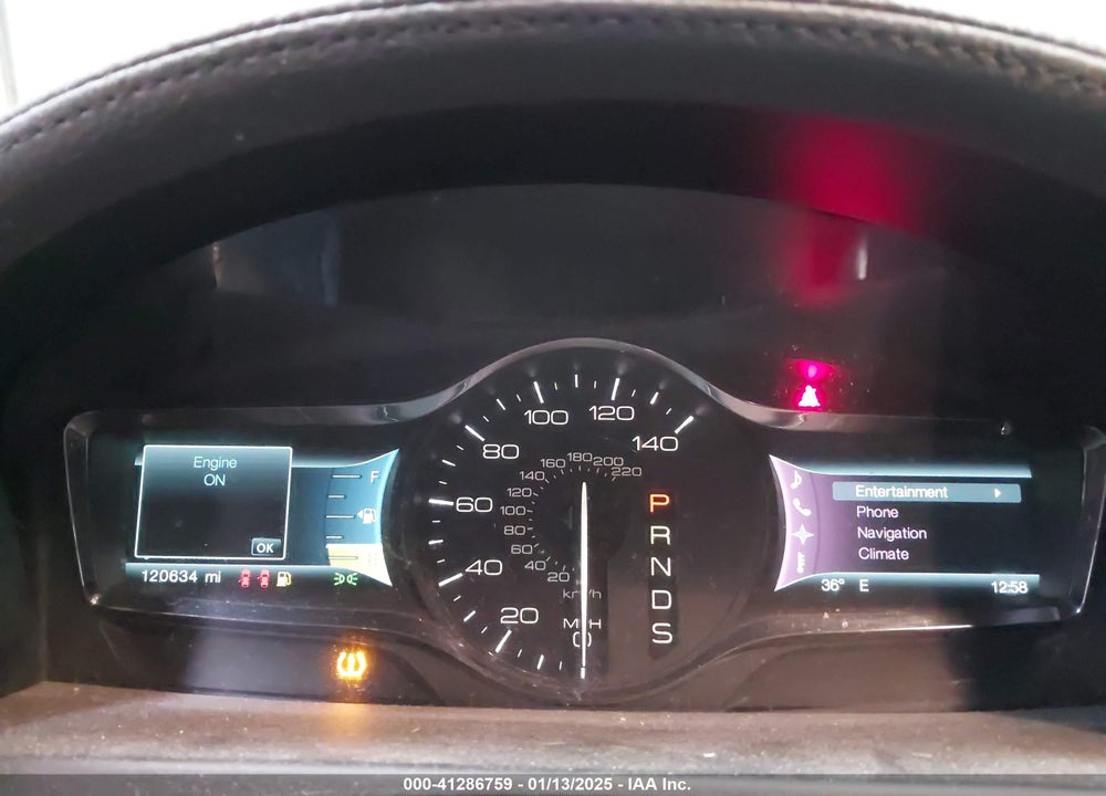 2013 LINCOLN MKX VIN: 2LMDJ8JK4DBL47686