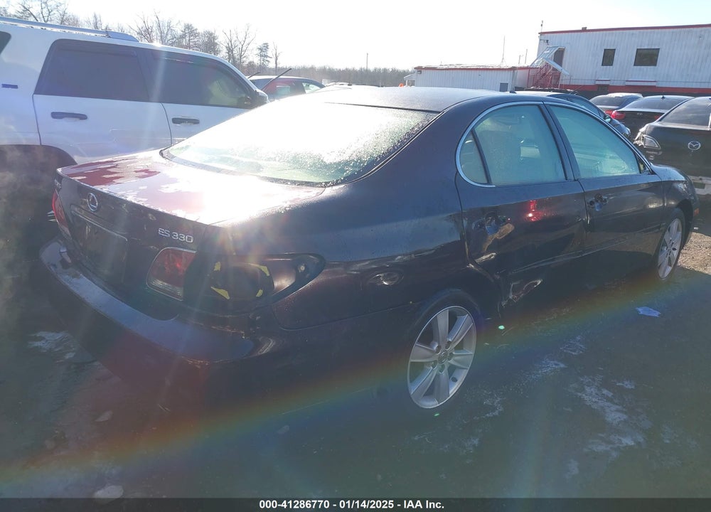 2006 LEXUS ES 330 VIN: JTHBA30GX65167531