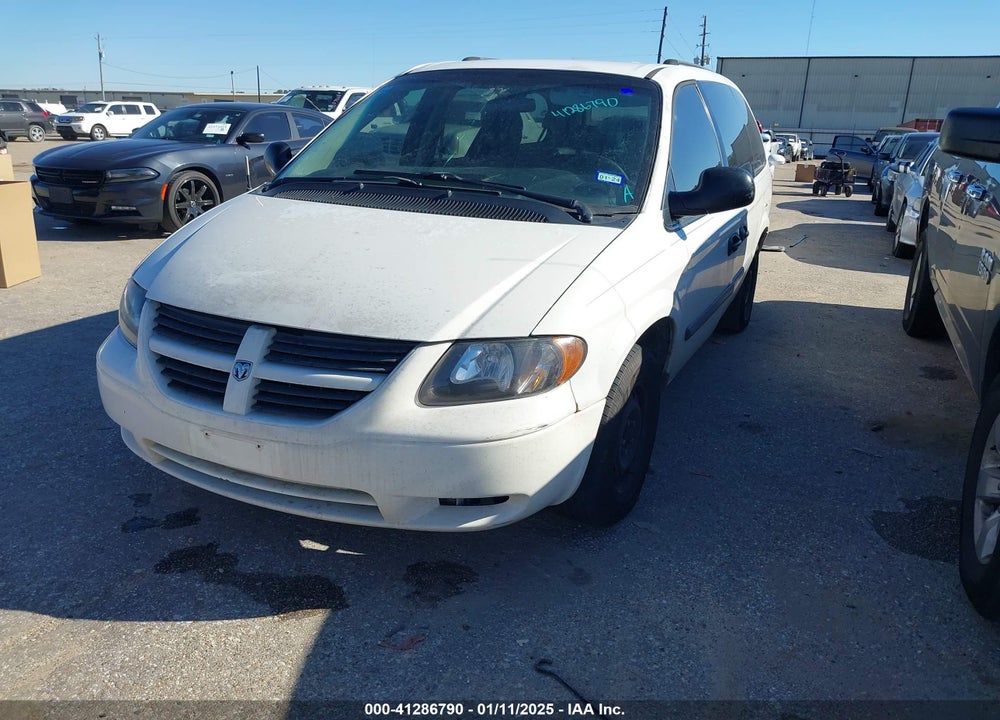 2006 DODGE GRAND CARAVAN SE VIN: 1D4GP24R86B749465