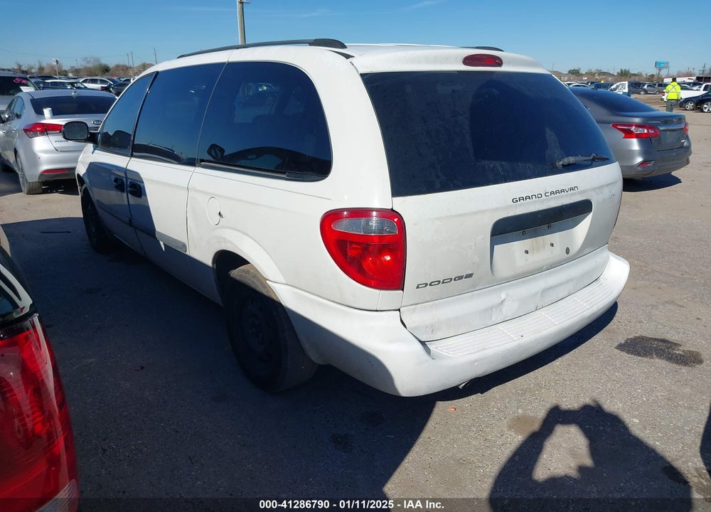 2006 DODGE GRAND CARAVAN SE VIN: 1D4GP24R86B749465