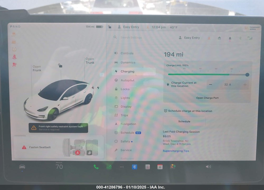2022 TESLA MODEL 3 VIN: 5YJ3E1EA2NF154885