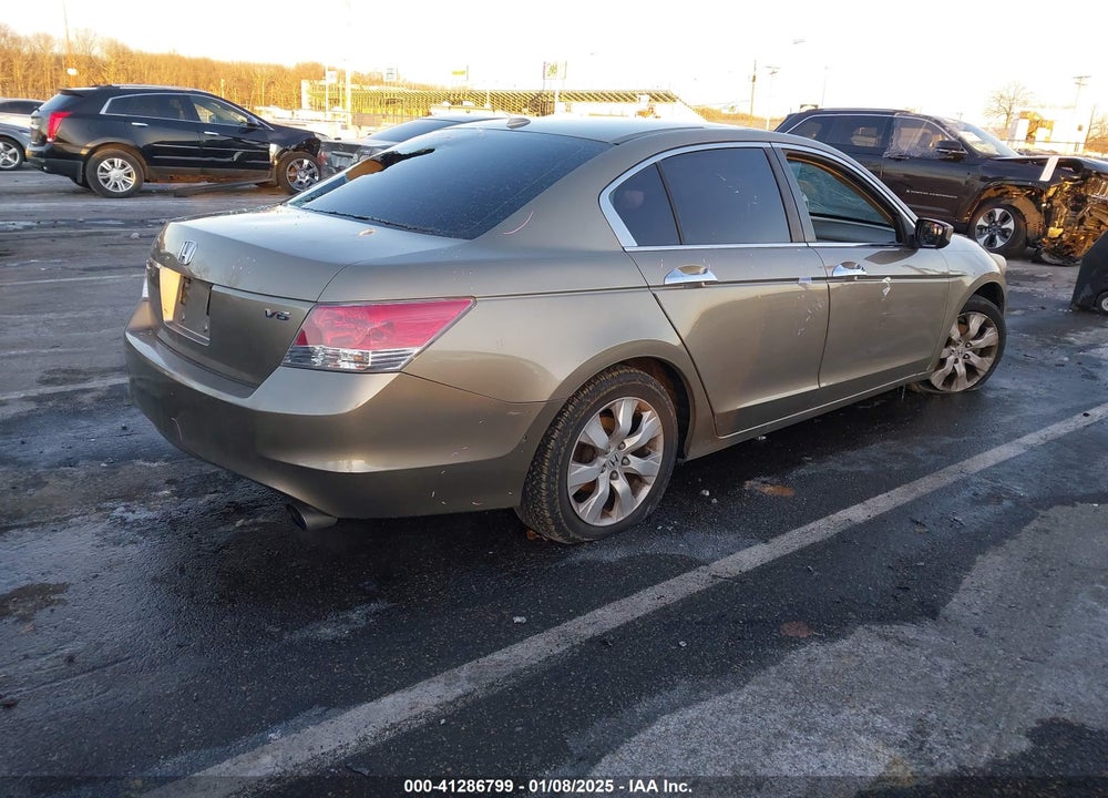 2008 HONDA ACCORD VIN: 1HGCP36828A063034