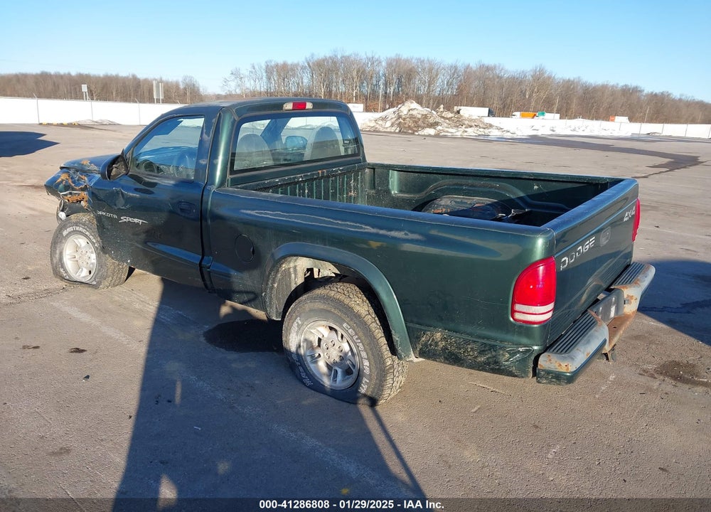 1999 DODGE DAKOTA SLT/SPORT VIN: 1B7GG26XXXS202143