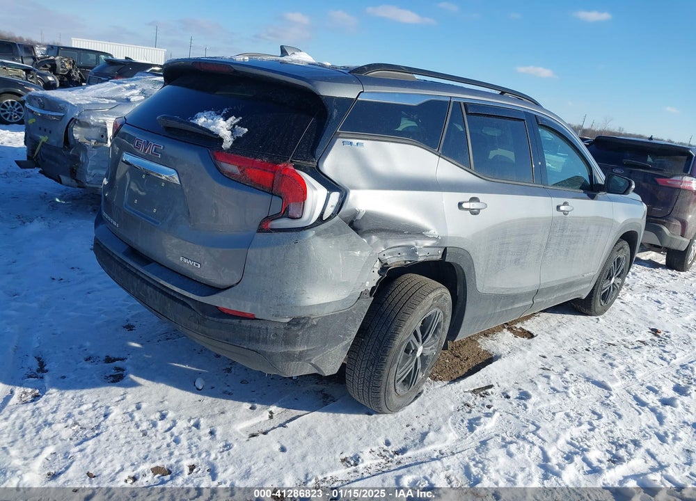 2019 GMC TERRAIN SLE VIN: 3GKALTEV8KL179691