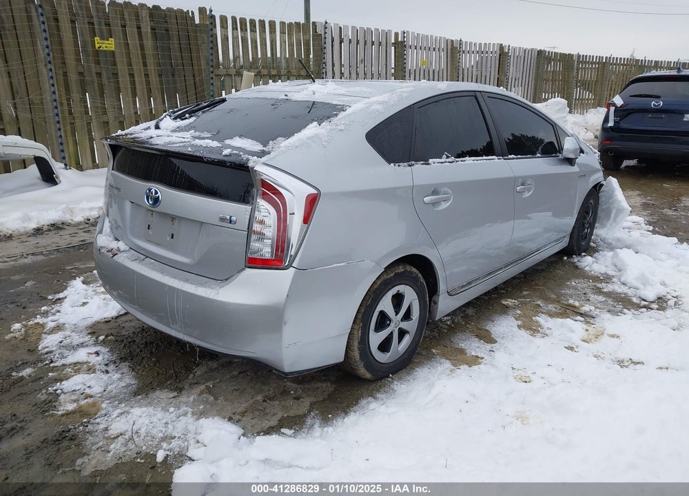 2015 TOYOTA PRIUS VIN: JTDKN3DU9F0445340