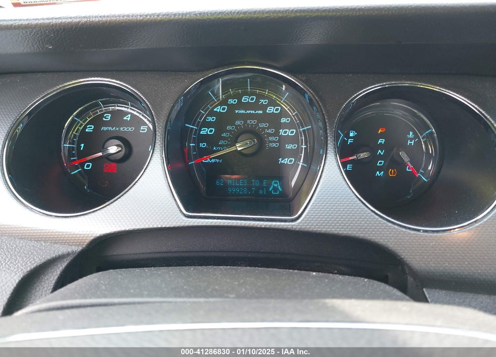 2010 FORD TAURUS SEL VIN: 1FAHP2EW6AG118446