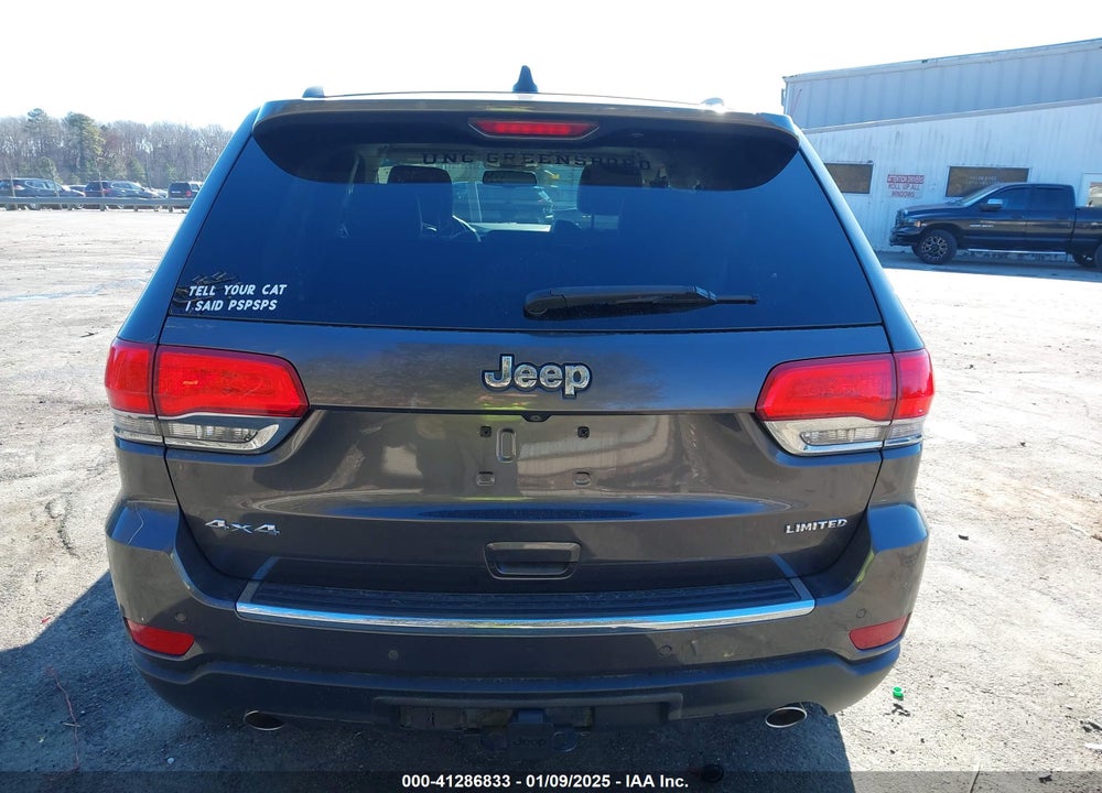 2014 JEEP GRAND CHEROKEE LIMITED VIN: 1C4RJFBG9EC400033