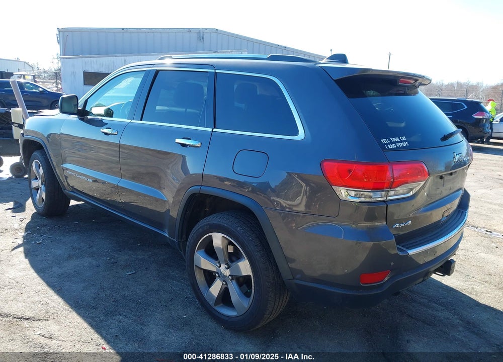 2014 JEEP GRAND CHEROKEE LIMITED VIN: 1C4RJFBG9EC400033