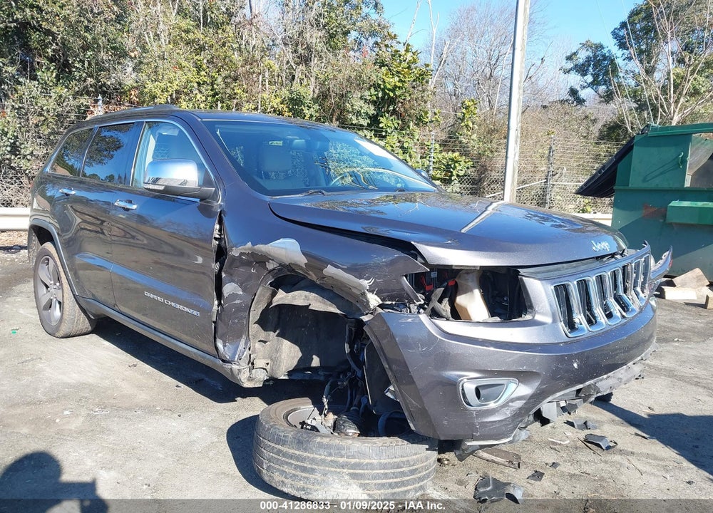 2014 JEEP GRAND CHEROKEE LIMITED VIN: 1C4RJFBG9EC400033
