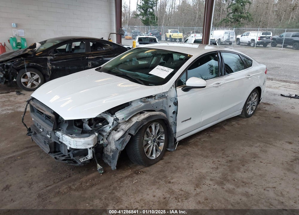 2017 FORD FUSION HYBRID SE VIN: 3FA6P0LU6HR355177
