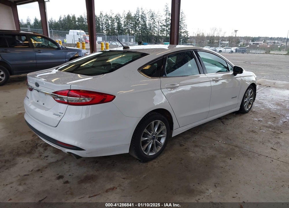 2017 FORD FUSION HYBRID SE VIN: 3FA6P0LU6HR355177