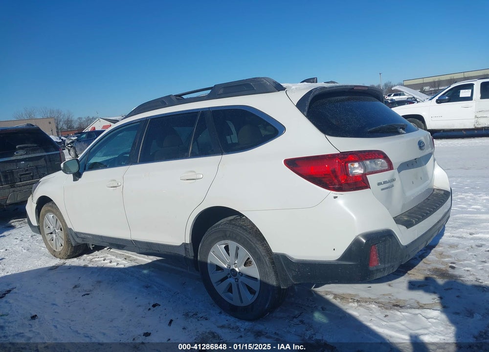 2018 SUBARU OUTBACK 2.5I PREMIUM VIN: 4S4BSAFC5J3334420
