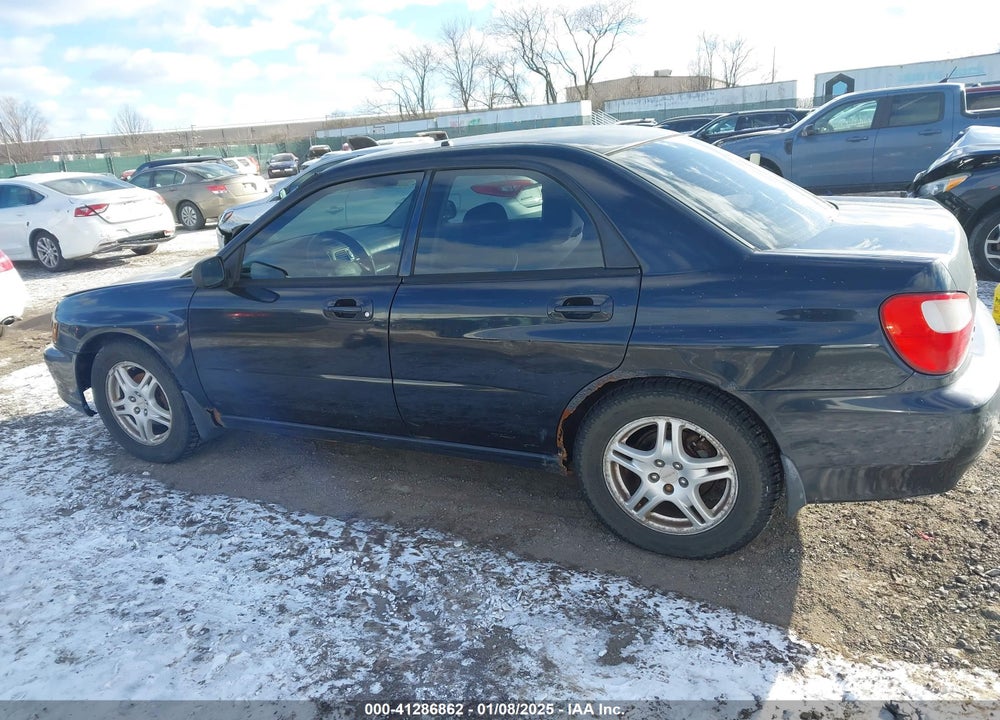 2002 SUBARU IMPREZA 2.5RS VIN: JF1GD67542G503571