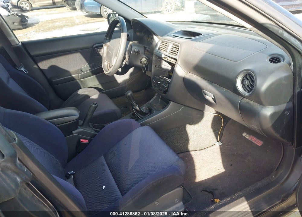 2002 SUBARU IMPREZA 2.5RS VIN: JF1GD67542G503571