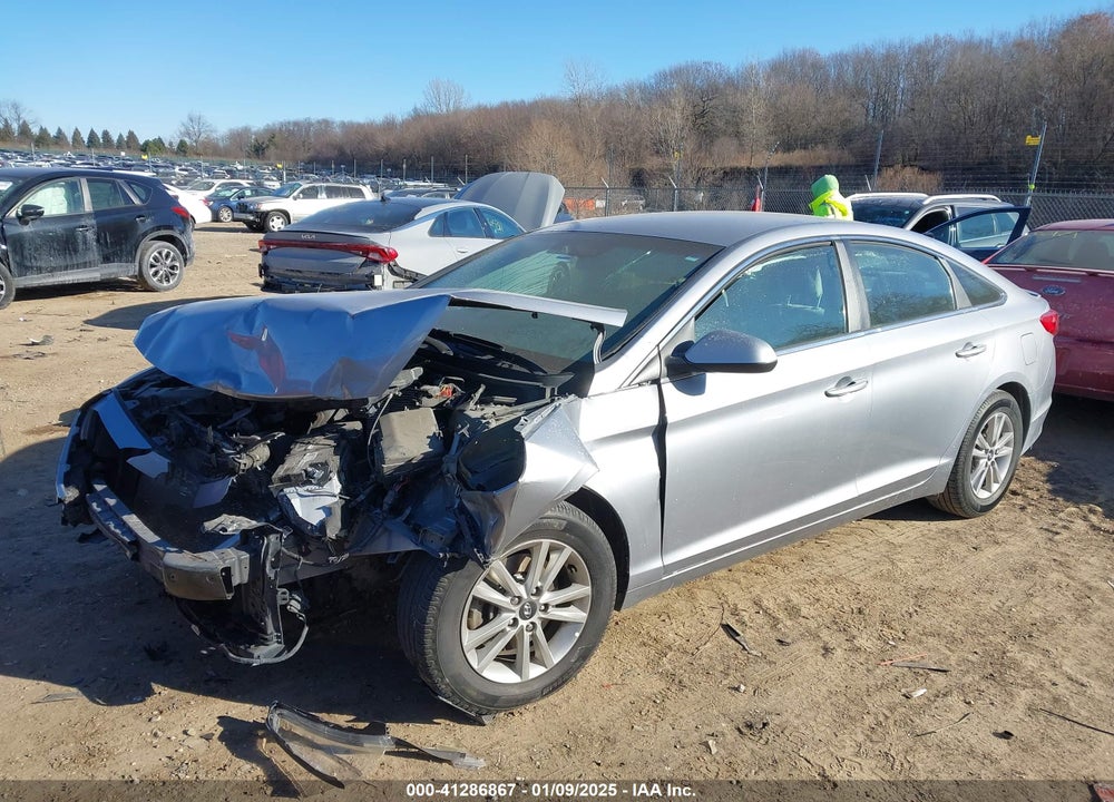 2017 HYUNDAI SONATA VIN: 5NPE24AF7HH457381