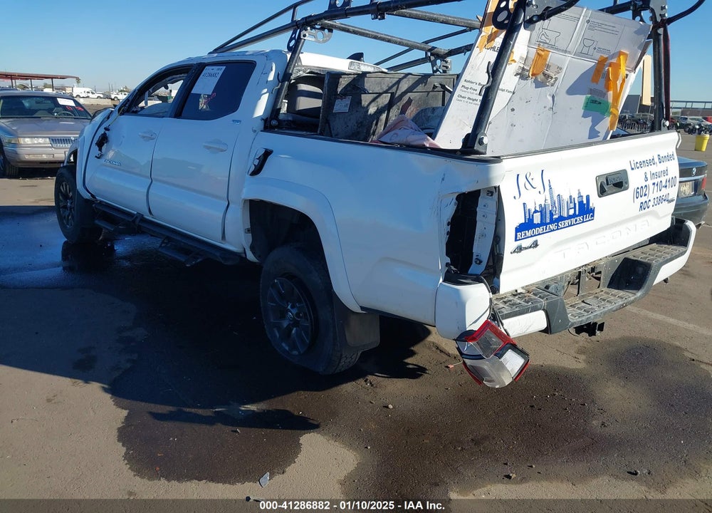 2022 TOYOTA TACOMA VIN: 3TMCZ5AN3NM456220