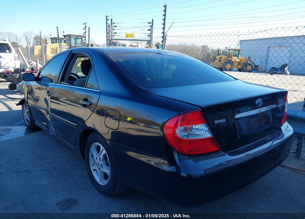 2002 TOYOTA CAMRY LE VIN: 4T1BE30KX2U080184