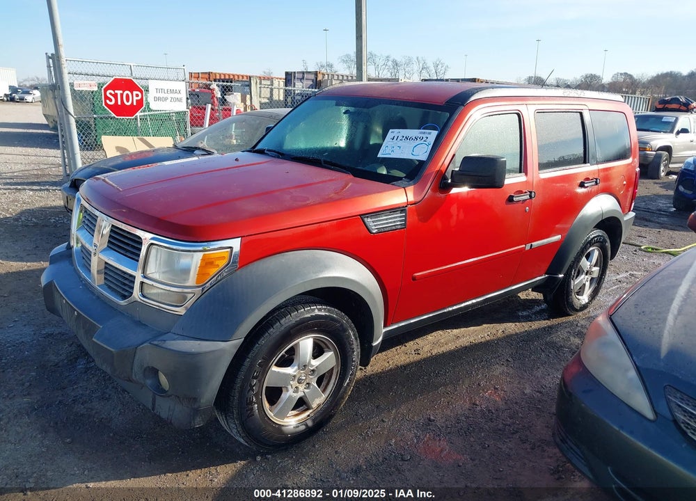2007 DODGE NITRO SXT VIN: 1D8GT28K37W596253