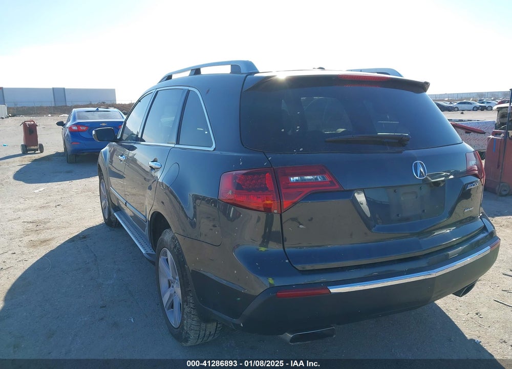 2013 ACURA MDX TECHNOLOGY PACKAGE VIN: 2HNYD2H37DH512951