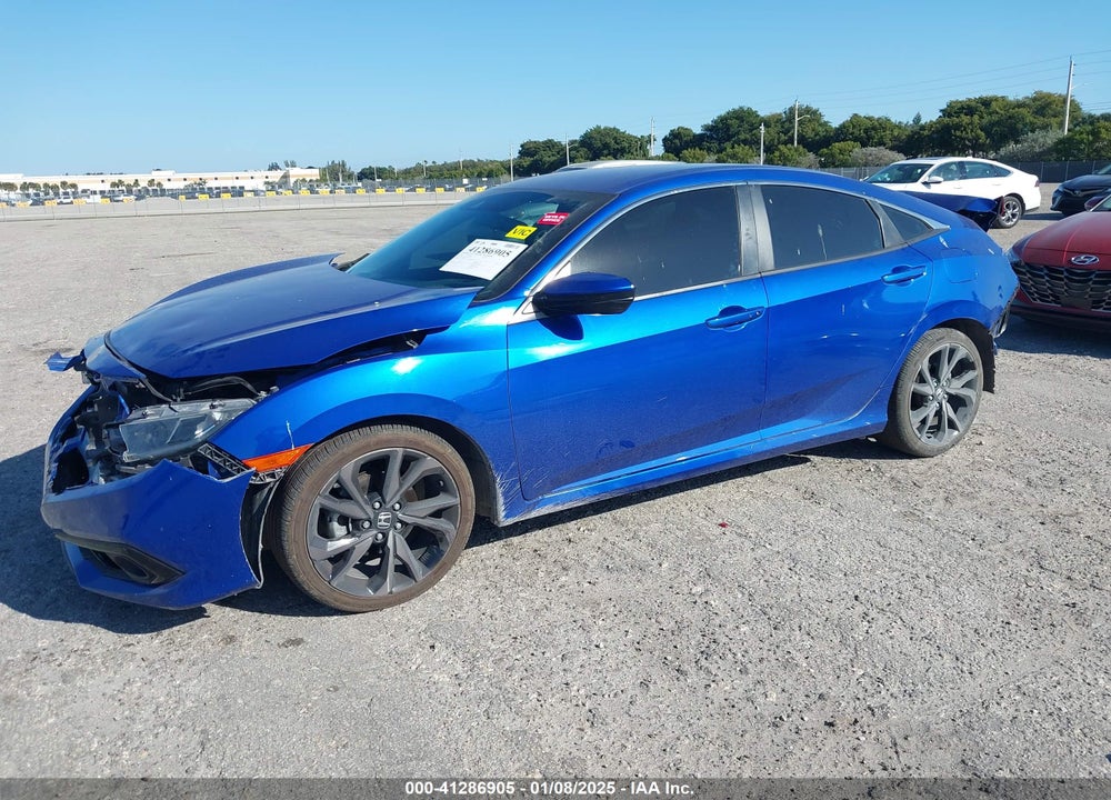 2020 HONDA CIVIC VIN: 19XFC2E81LE023519