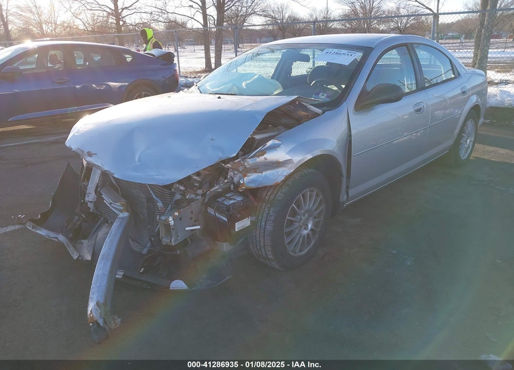 2005 CHRYSLER SEBRING VIN: 1C3EL46X55N542122