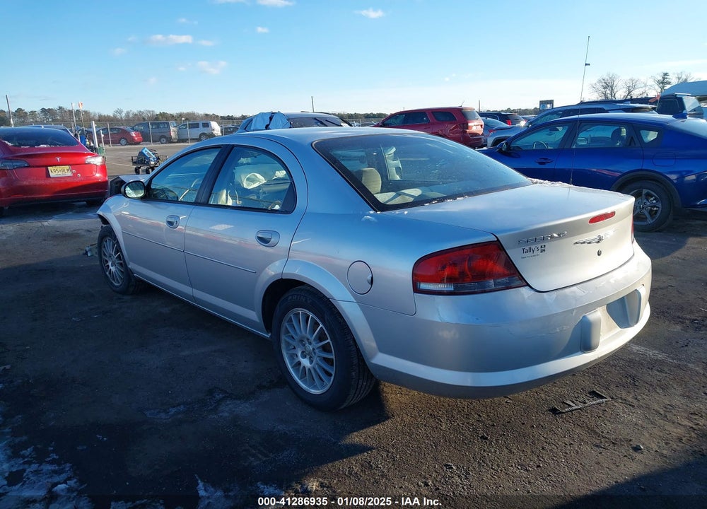 2005 CHRYSLER SEBRING VIN: 1C3EL46X55N542122