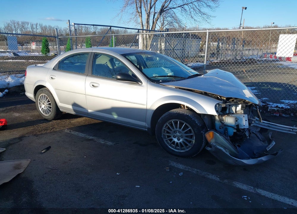 2005 CHRYSLER SEBRING VIN: 1C3EL46X55N542122