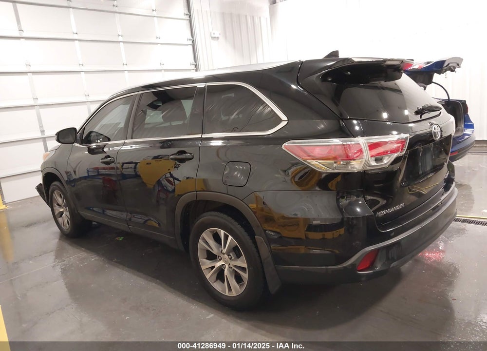 2014 TOYOTA HIGHLANDER XLE V6 VIN: 5TDJKRFH2ES029648