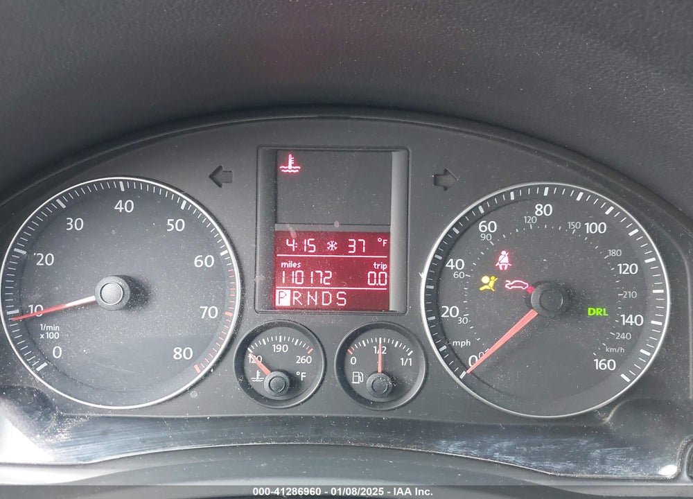 2008 VOLKSWAGEN JETTA SE VIN: 3VWRM71KX8M177889