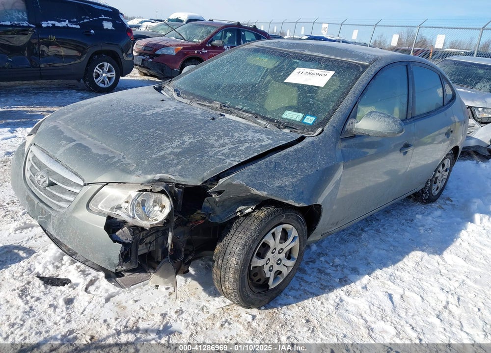 2010 HYUNDAI ELANTRA GLS VIN: KMHDU4AD9AU971938