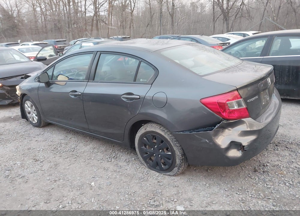 2012 HONDA CIVIC SDN VIN: 2HGFB2F50CH589619