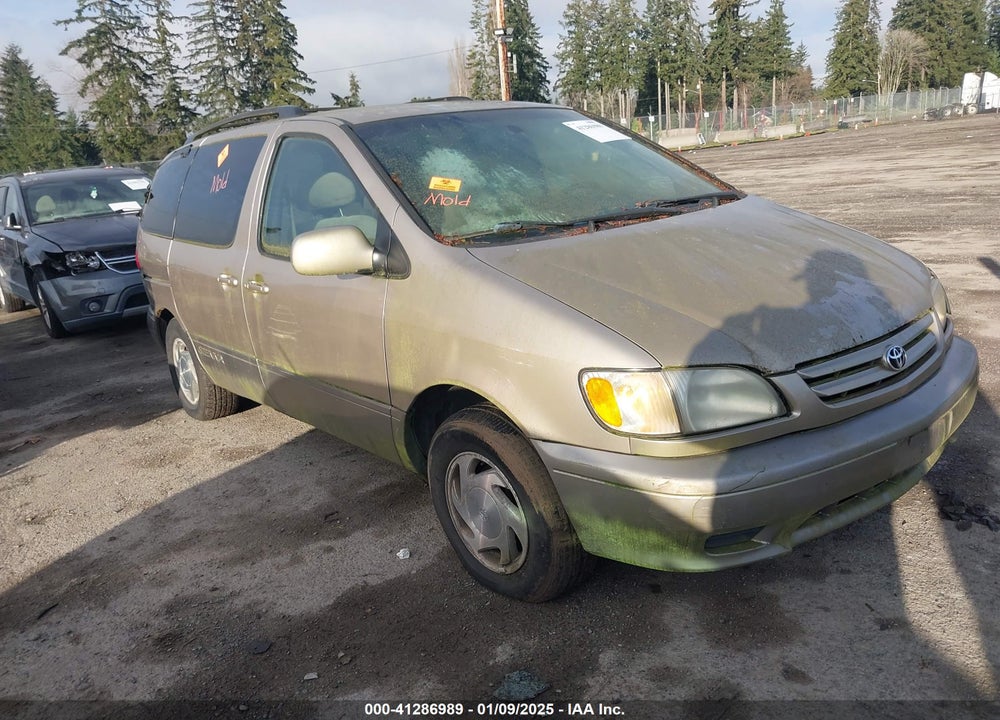 2003 TOYOTA SIENNA LE VIN: 4T3ZF13C53U533592