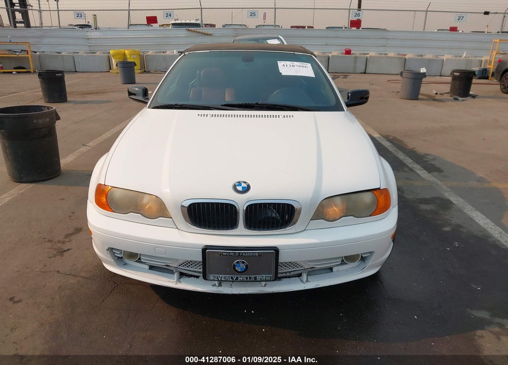 2001 BMW 330CI VIN: WBABS53401JU86736