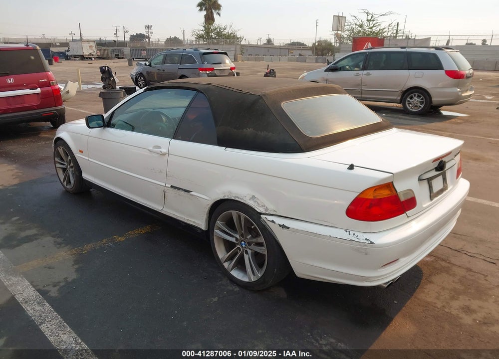 2001 BMW 330CI VIN: WBABS53401JU86736