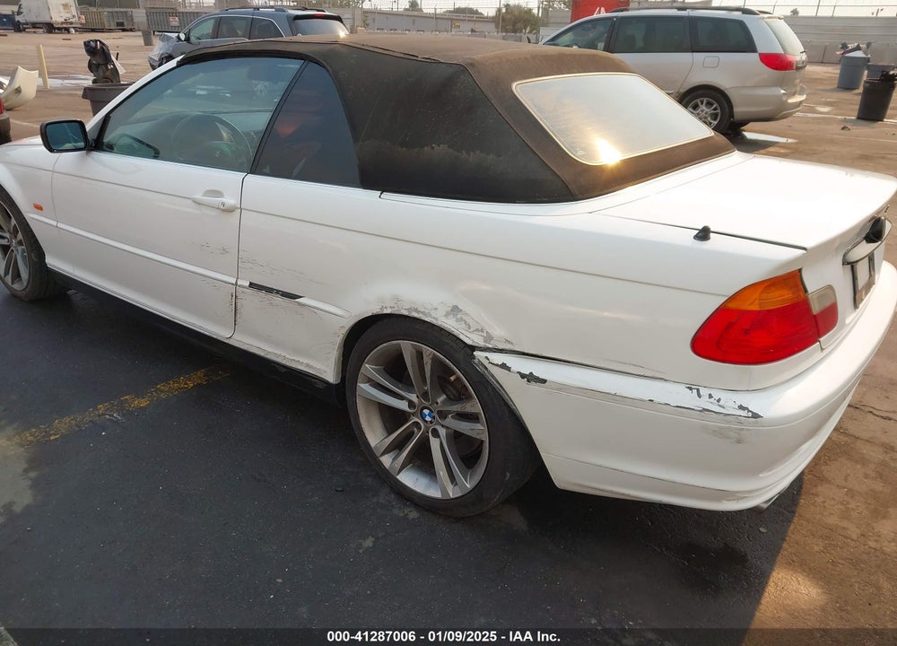 2001 BMW 330CI VIN: WBABS53401JU86736