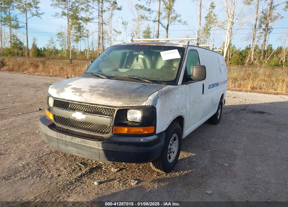 2008 CHEVROLET EXPRESS WORK VAN VIN: 1GCFG15X081122879