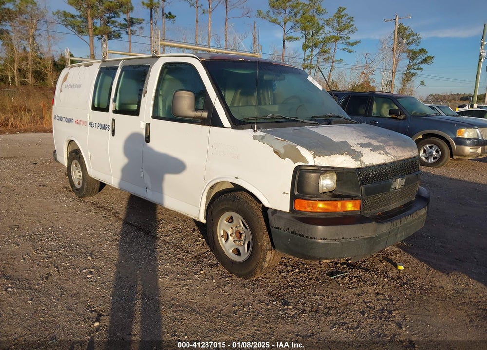 2008 CHEVROLET EXPRESS WORK VAN VIN: 1GCFG15X081122879