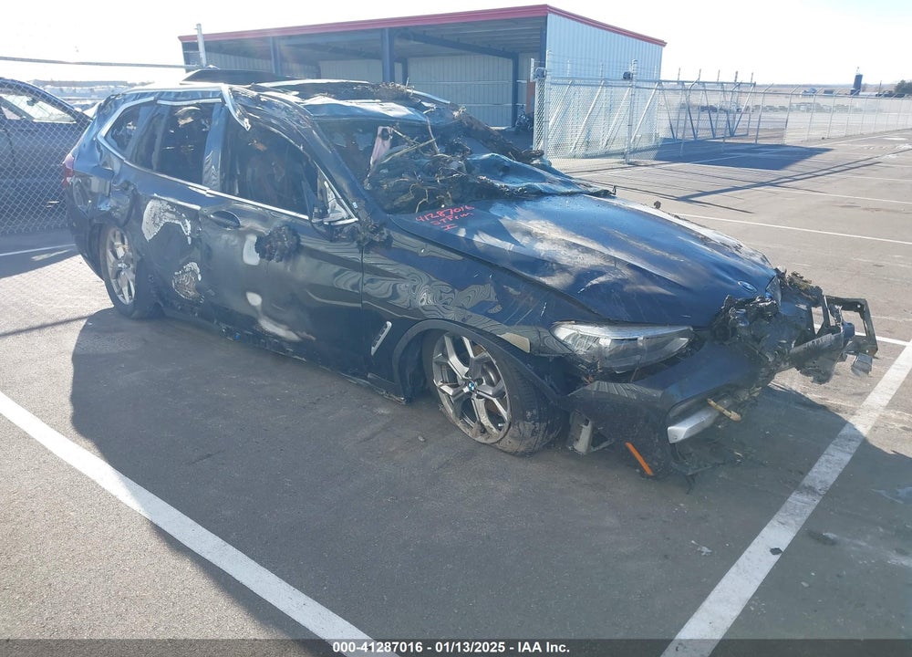 2021 BMW X3 PHEV XDRIVE30E VIN: 5UXTS1C08M9D71516