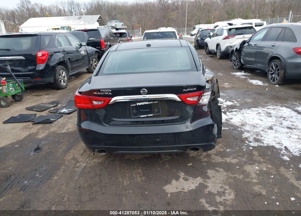 2017 NISSAN MAXIMA VIN: 1N4AA6AP9HC365258