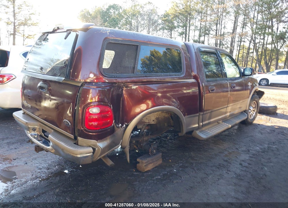 2002 FORD F-150 LARIAT/XLT VIN: 1FTRW08L22KC65014