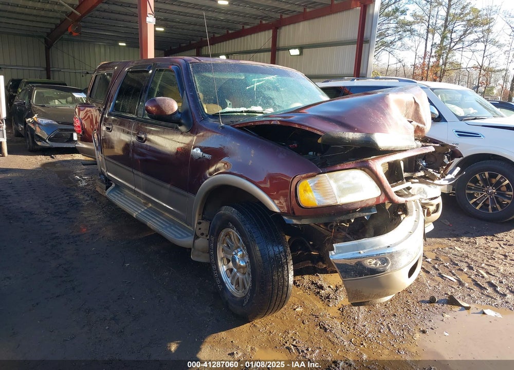 2002 FORD F-150 LARIAT/XLT VIN: 1FTRW08L22KC65014